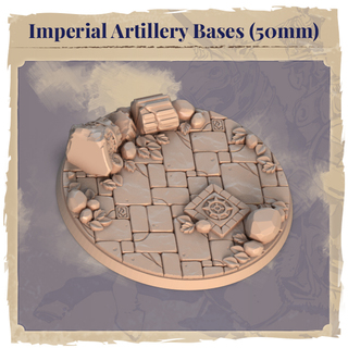 Imperial Artillery Bases (50mm)