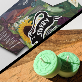 Scurry - Book & Candles Combo Pack