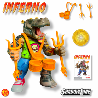 Inferno Variant Shadow Line Carded Action Figure