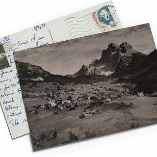 Greetings from Italy - 4 Vintage Postcards