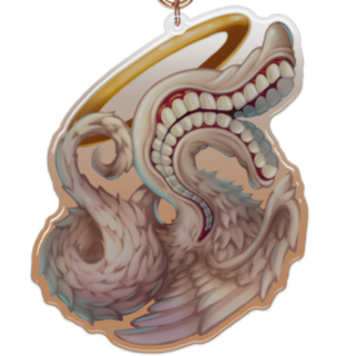 Teeth Angel - Keychain