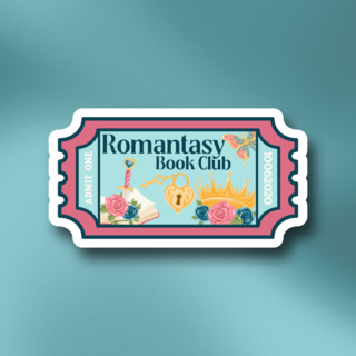 Book Club Sticker - Romantasy
