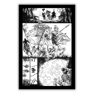 Original Art - TRAV HART - Tomyris Page 01