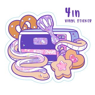 EASY-SNAKE OVEN - VINYL STICKER