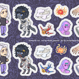 Sticker Sheet: SamsaAU