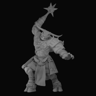 Dread Minotaur STL file