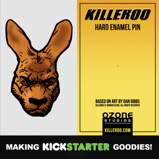 Hard Enamel Pin (imported via Kickstarter)