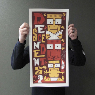 DESCENDENTS limited edition silkscreen print (colorway 3)
