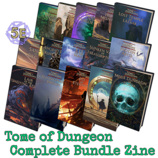 Tome of Dungeons - Zine Bundle