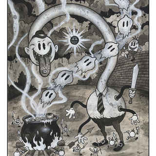 MR. SNEEDLEY 12X16 PRINT by Frank Forte