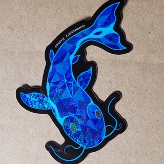 Sapphire Catfish STICKER