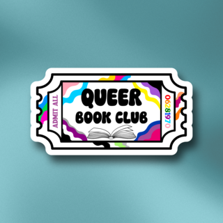 Book Club Sticker - Queer