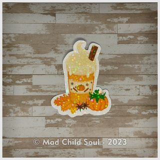 1x STICKER : Pumpkin Spice Latte