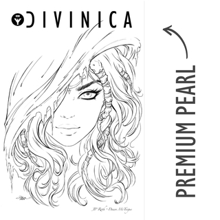 Divinica 5: Veiled Divinica Lineart Edition - Premium Pearl