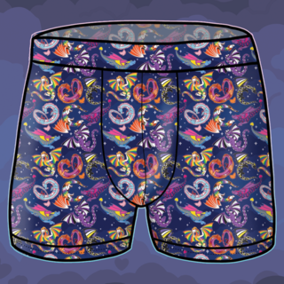 Wilde Mode Pride Dragons Boxers