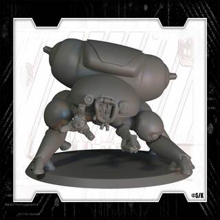 Section 9 Miniature Fuchikoma | The Ghost in the Shell TTRPG