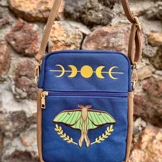 Lunar Moth Satchel bag