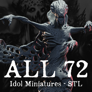 All 72 Idol Models - STL (3D Models)