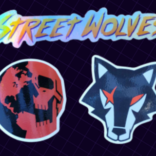 Street Wolves Stickers