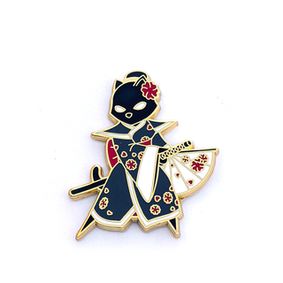 S2 Cat Samurai Pin