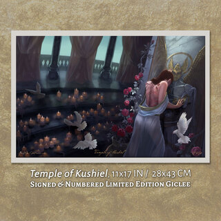 "Temple of Kushiel" 11x17 Ltd Ed Print