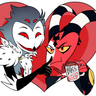 Blitzo/Stolas sticker