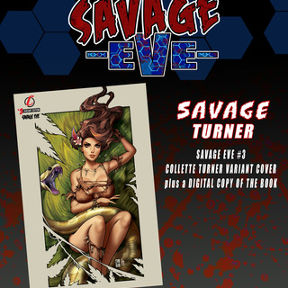 Savage Eve #3 Collette Turner Cover