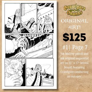 G&S #1 - Page 7 | ORIGINAL ART BY JOE MULVEY