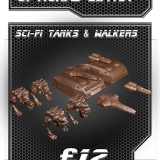 Sci-fi Tanks and Walkers