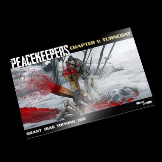 The Peacekeepers #1 - FOIL Cinematic Variant Cover (Ed of 30)