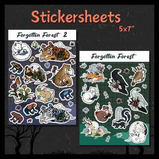 Forgotten Forest Stickersheet