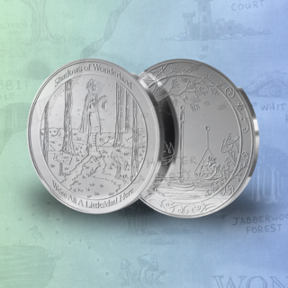 Shadows of Wonderland Divination Coin