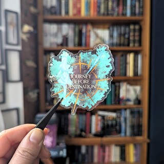 Journey Before Destination sticker