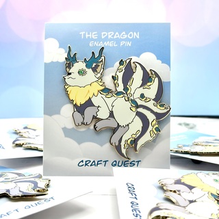 B GRADE- The Dragon Enamel Pin