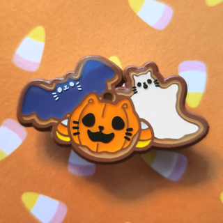 Halloween Cookies Pin