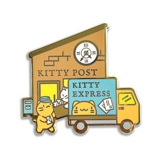Kitty's Post Office B Grade Pin
