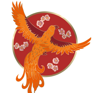 Phoenix (cross colab pin)