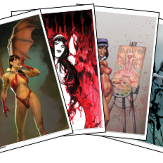 Art Print Vampirella BW&B Set