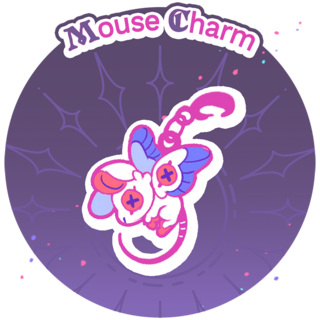 Cryptic Omen Mouse Charm