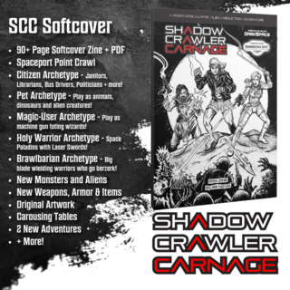 Shadow Crawler Carnage Softcover Zine