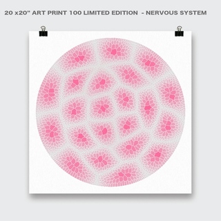 NERVOUS SYSTEM ARTPRINT 20 x 20