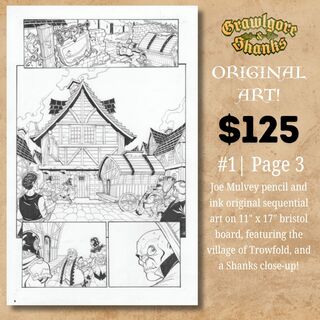G&S #1 - Page 3 | ORIGINAL ART BY JOE MULVEY