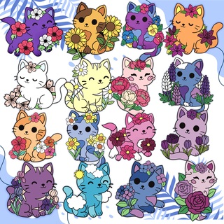 Petals & Paws Mystery Sticker Set