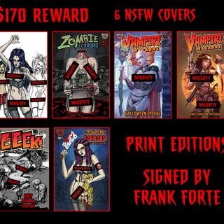 NAUGHTY COLLECTION-6 NSFW COVERS