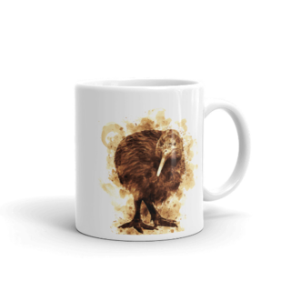 Kiwi Bird Coffee Style