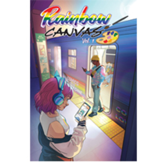 Rainbow Canvas #1 - "Subway Scroll" Cover A