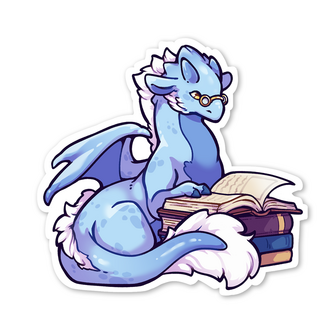 "Librarian Chanterelle" Sticker