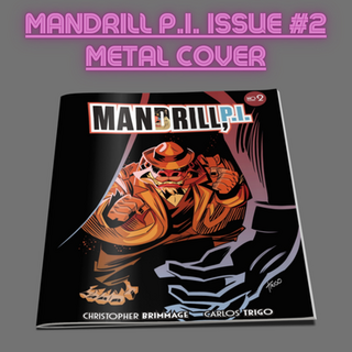 Metal Cover MANDRILL P.I. Issue #2