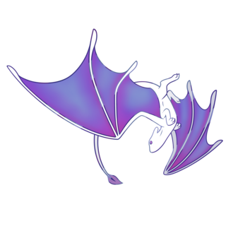 EX Creator Pin Purple Fire Lizard
