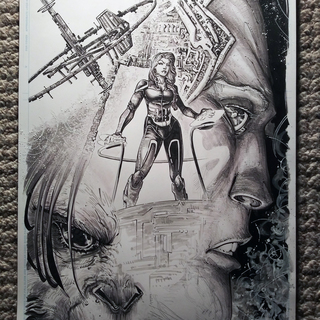 Own Original Cover Art from Issue 1